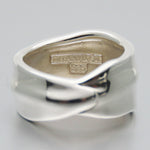 Tiffany Silver Silver 925 Band Ring (Pre-Owned)