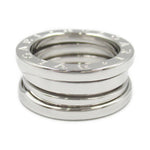 Bvlgari Silver White Gold (18K) Band Ring (Pre-Owned)