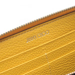 Jimmy Choo Yellow Leather Long Wallet (Bi-Fold) (Pre-Owned)