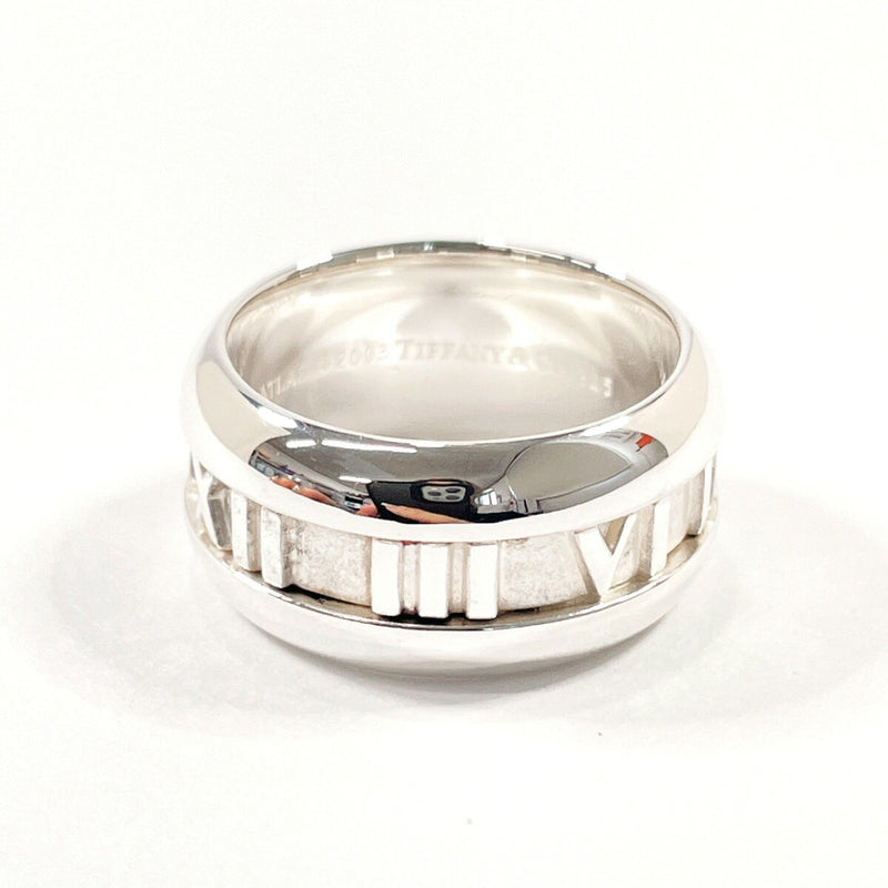 Tiffany Atlas Silver Silver 925 Band Ring (Pre-Owned)