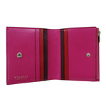 Bvlgari Bordeaux Leather Wallet (Bi-Fold) (Pre-Owned)