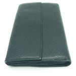 Bvlgari Black Leather Long Wallet (Bi-Fold) (Pre-Owned)