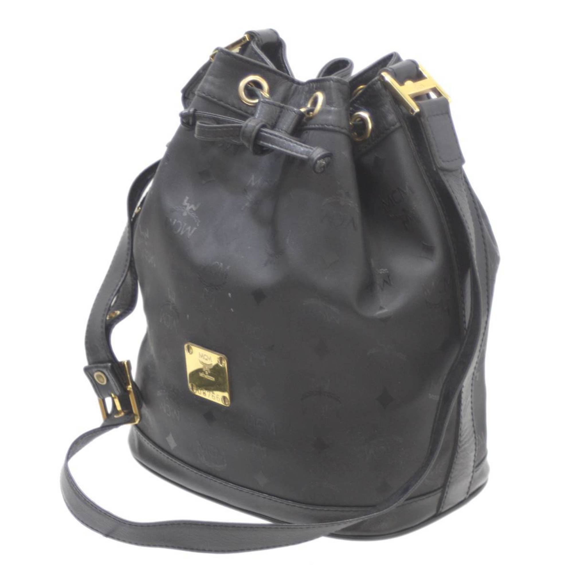 Mcm Black Shoulder Bag (Pre-Owned)