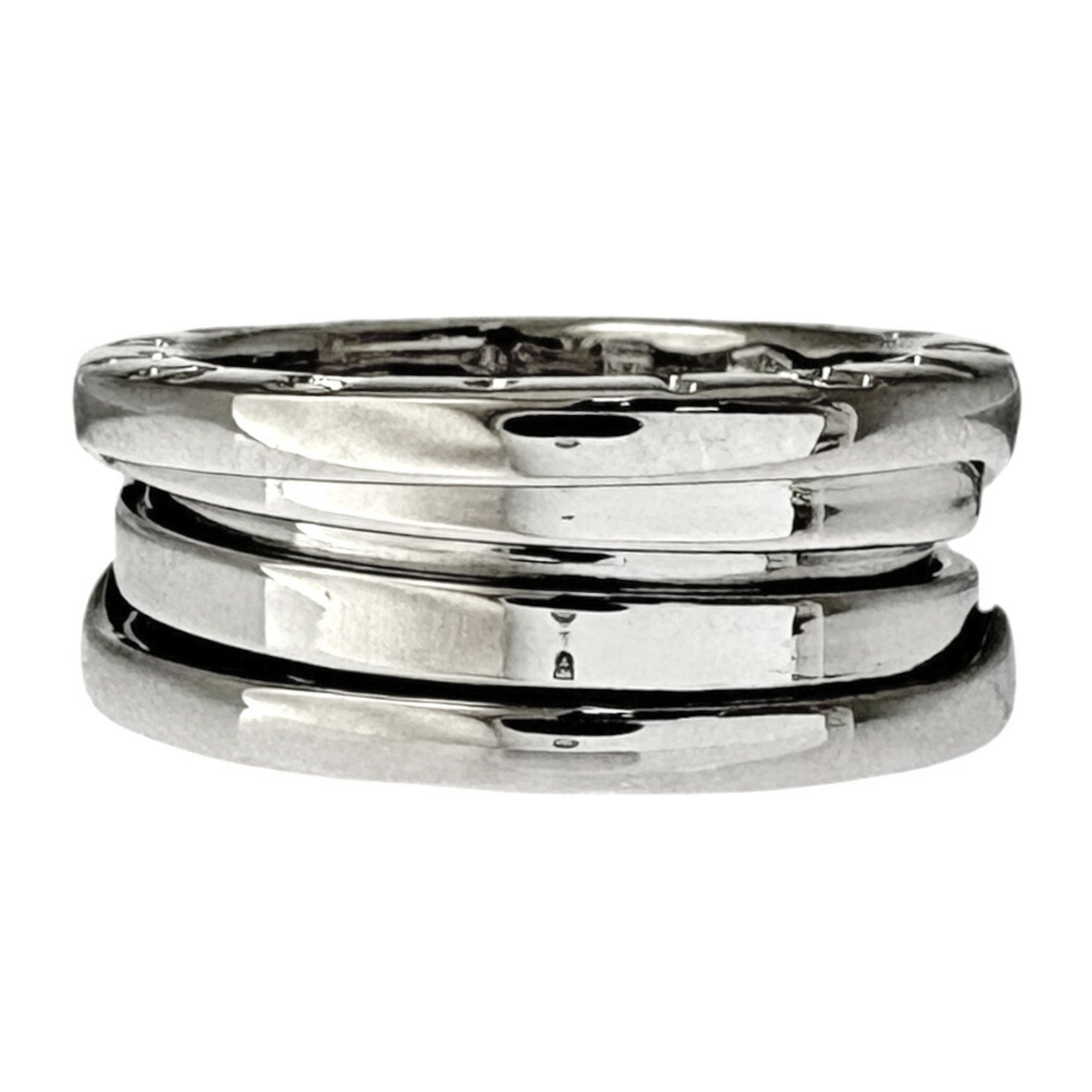 Bvlgari B.Zero1 Silver White Gold (18K) Band Ring (Pre-Owned)