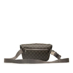 Gucci Gg Marmont Gray Gg Supreme Fanny Pack (Pre-Owned)