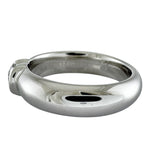 Tiffany Silver Platinum 950 Band Ring (Pre-Owned)