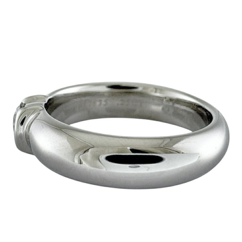 Tiffany Silver Platinum 950 Band Ring (Pre-Owned)