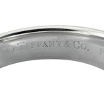 Tiffany Silver Platinum 950 Band Ring (Pre-Owned)