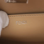 Fendi Beige Leather Shoulder Bag (Pre-Owned)