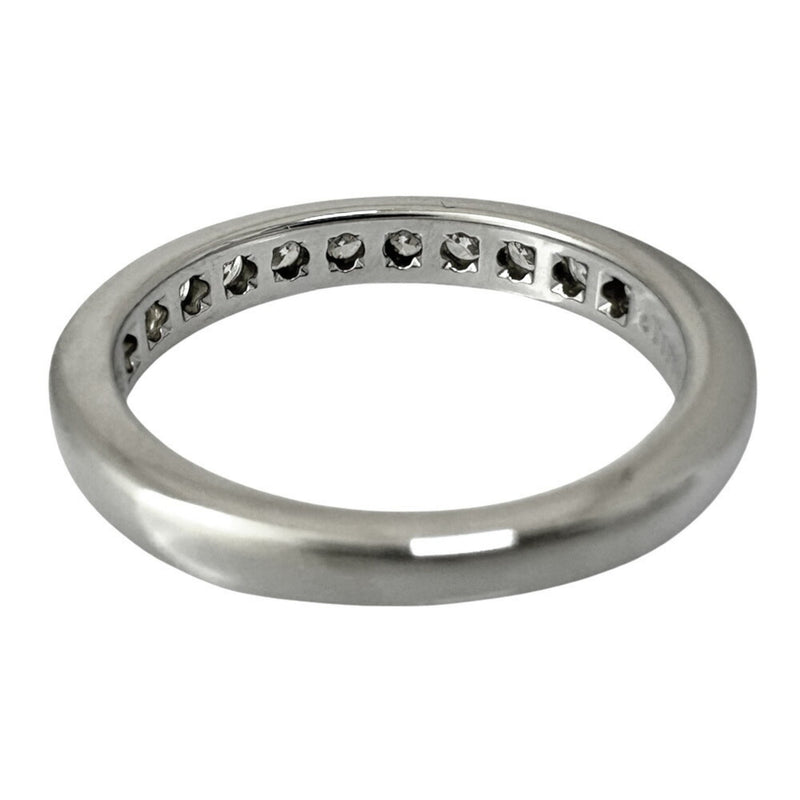 Tiffany Silver Platinum Band Ring (Pre-Owned)