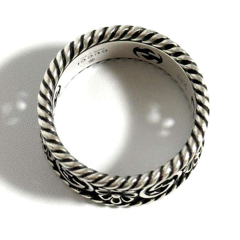 Gucci Silver Silver 925 Band Ring (Pre-Owned)