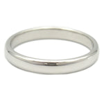 Tiffany Silver Platinum 950 Band Ring (Pre-Owned)