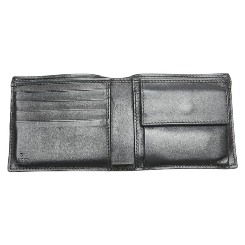 Gucci Black Leather Wallet (Bi-Fold) (Pre-Owned)