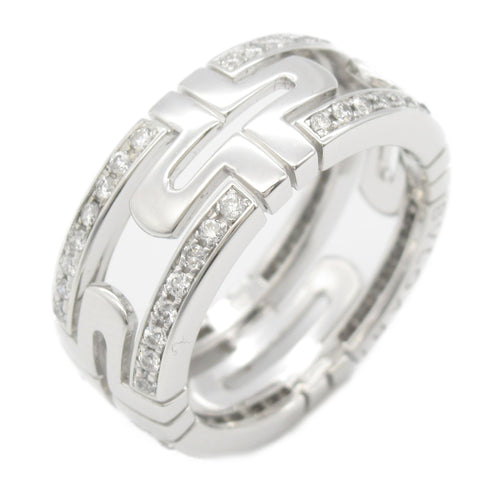 Bvlgari Clear White Gold (18K) Band Ring (Pre-Owned)