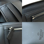 Valentino Garavani Black Leather Wallet (Bi-Fold) (Pre-Owned)