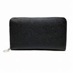 Bvlgari Black Leather Long Wallet (Bi-Fold) (Pre-Owned)