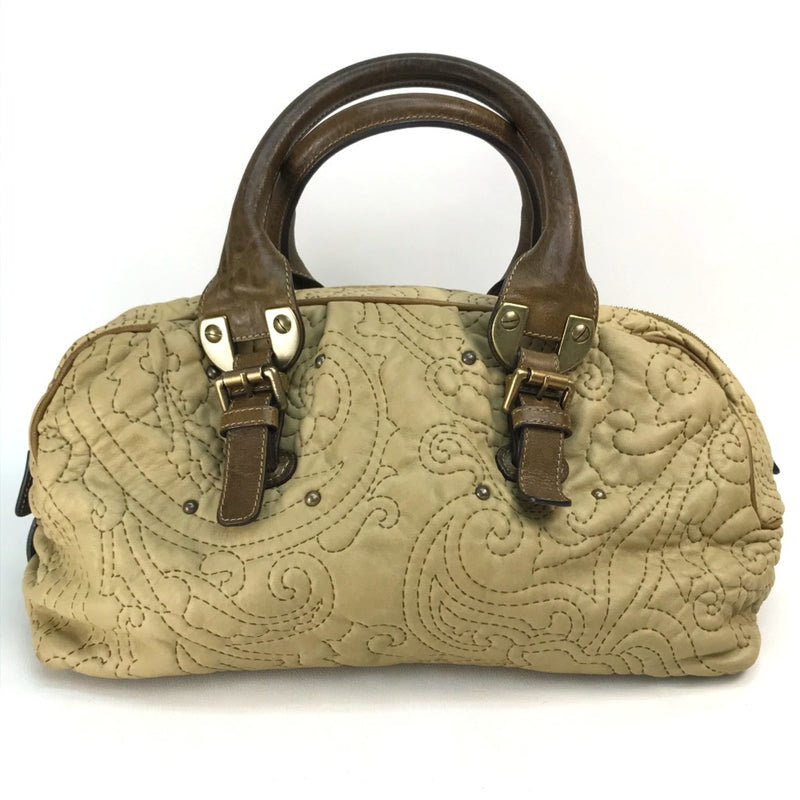 Etro Brown Leather Handbag (Pre-Owned)