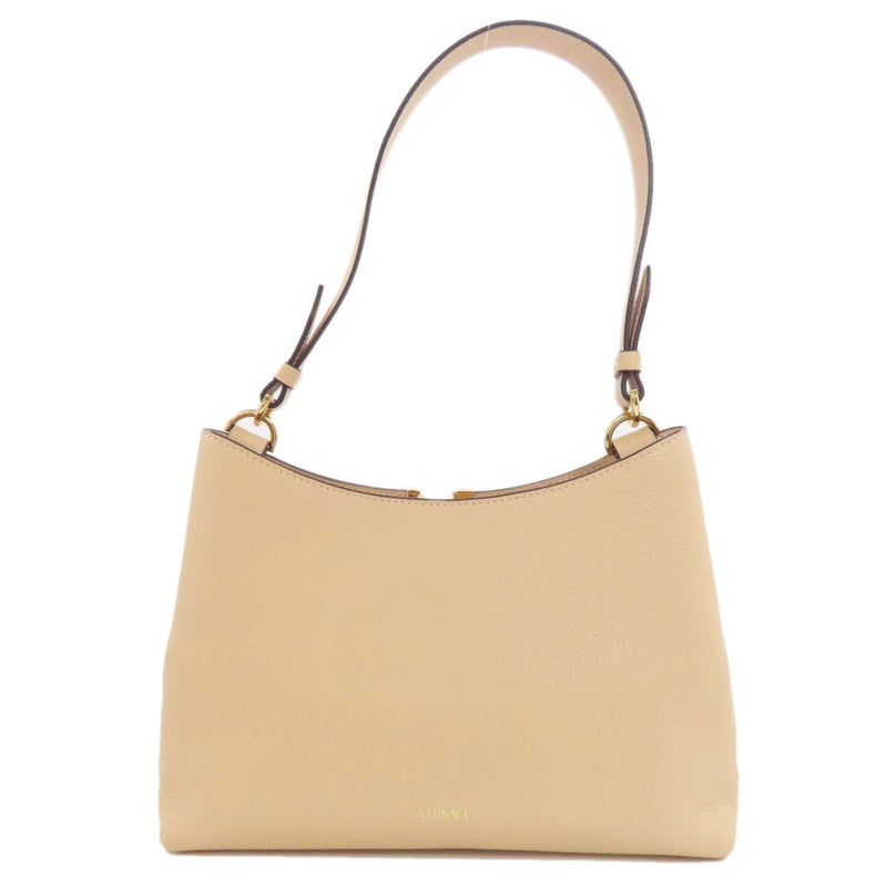 Versace Beige Leather Handbag (Pre-Owned)