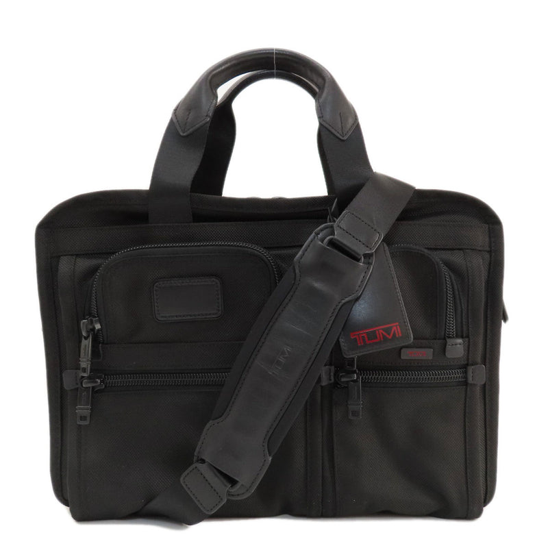 Tumi Black Canvas Briefcase (Pre-Owned)