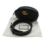 Gucci Black Leather Fanny Pack Sling Bag (Pre-Owned)