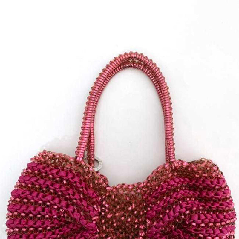 Anteprima Pink Wire Shoulder Bag (Pre-Owned)