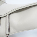 Christian Dior White Leather Fanny Pack (Pre-Owned)