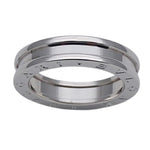 Bvlgari White Gold White Gold (18K) Band Ring (Pre-Owned)