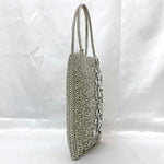 Anteprima Silver Wire Leather Handbag Tote Bag (Pre-Owned)