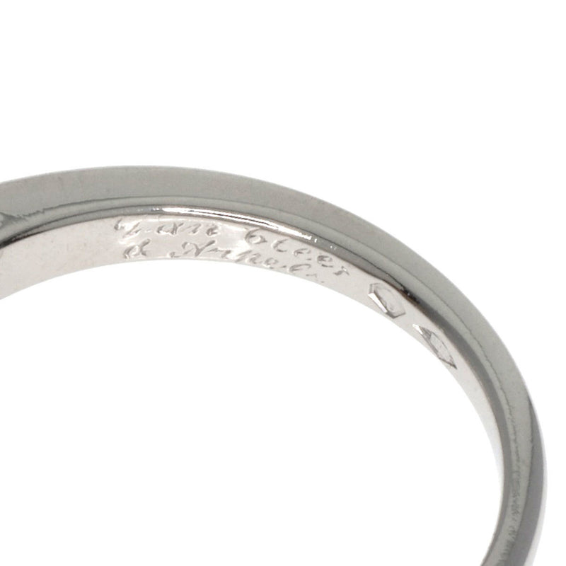 Van Cleef & Arpels Platinum Platinum 950 Band Ring (Pre-Owned)