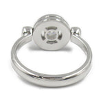 Bvlgari Clear White Gold (18K) Band Ring (Pre-Owned)