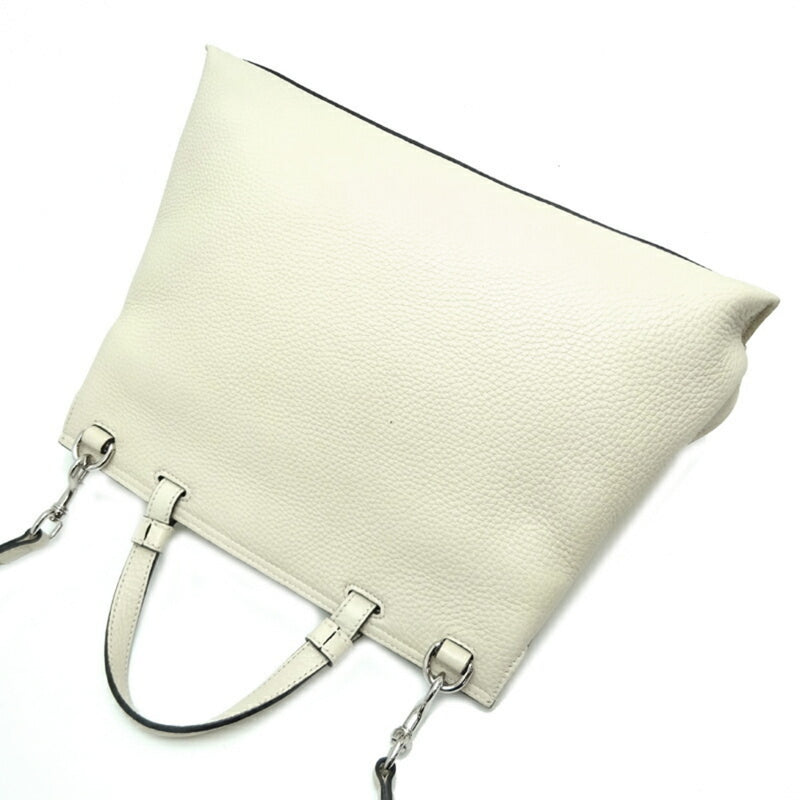 Gucci White Leather Handbag (Pre-Owned)