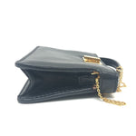 Fendi Peekaboo Black Leather Shoulder Bag (Pre-Owned)