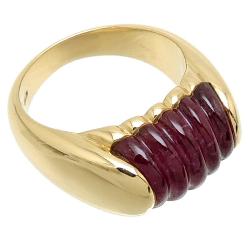 Bvlgari Yellow Gold Yellow Gold (18K) Band Ring (Pre-Owned)