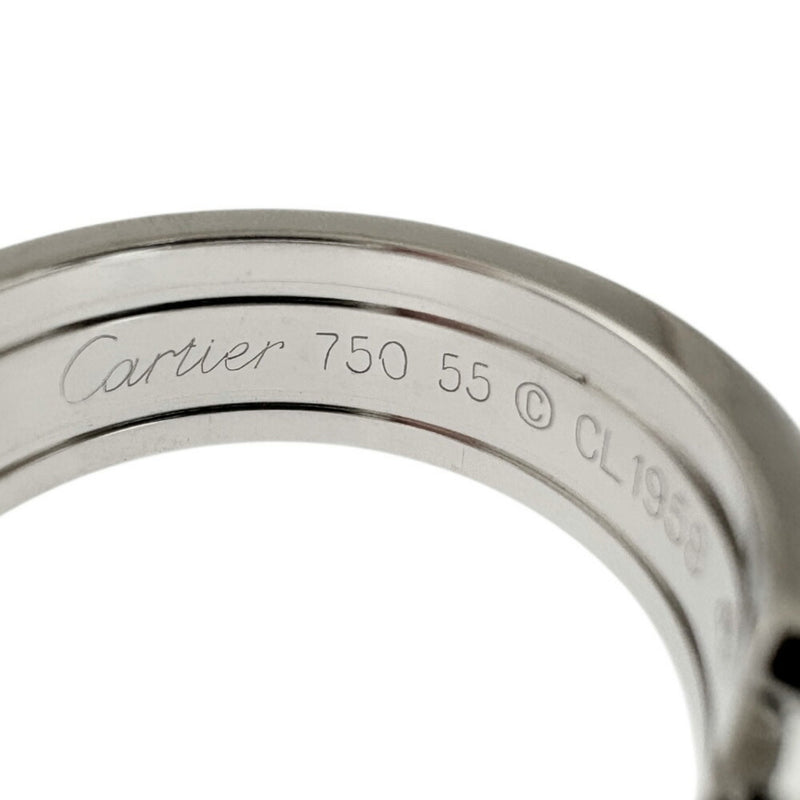 Cartier Silver White Gold (18K) Band Ring (Pre-Owned)