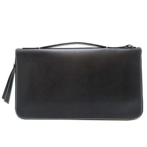 Loewe Black Leather Clutch Bag (Pre-Owned)