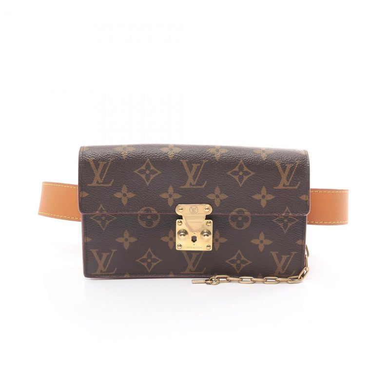 Louis Vuitton Monogram Brown Monogram Leather Fanny Pack (Pre-Owned)