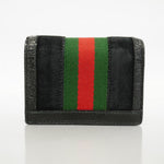 Gucci Black Suede Wallet (Bi-Fold) (Pre-Owned)