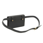 Christian Dior Black Leather Fanny Pack (Pre-Owned)