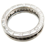 Bvlgari White Gold White Gold Band Ring (Pre-Owned)