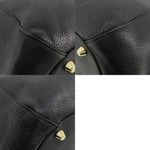 Jimmy Choo Black Leather Shoulder Bag (Pre-Owned)