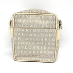 Bvlgari White Canvas Shoulder Bag (Pre-Owned)