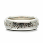 Tiffany Silver Silver 925 Band Ring (Pre-Owned)