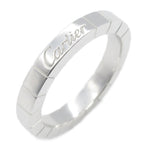 Cartier Silver White Gold (18K) Band Ring (Pre-Owned)