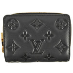 Louis Vuitton Black Leather Wallet (Bi-Fold) (Pre-Owned)