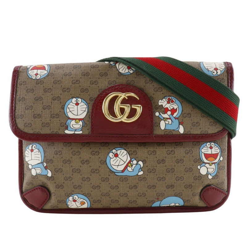 Gucci Brown Gg Supreme Canvas Fanny Pack Sling Bag (Pre-Owned)