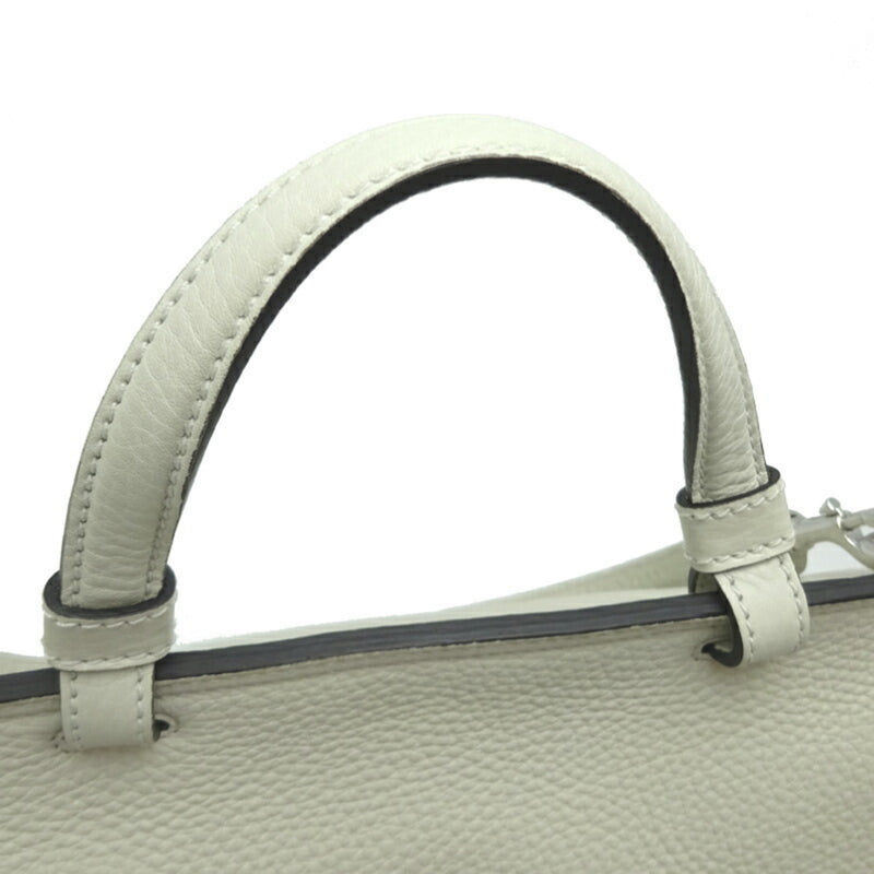 Gucci White Leather Handbag (Pre-Owned)