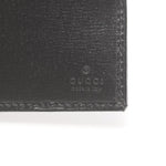 Gucci Black Gray Pvc Leather Wallet (Bi-Fold)