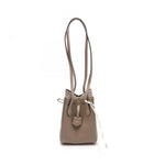 Fendi Beige Leather Shoulder Bag