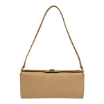 Salvatore Ferragamo Beige Leather Shoulder Bag (Pre-Owned)