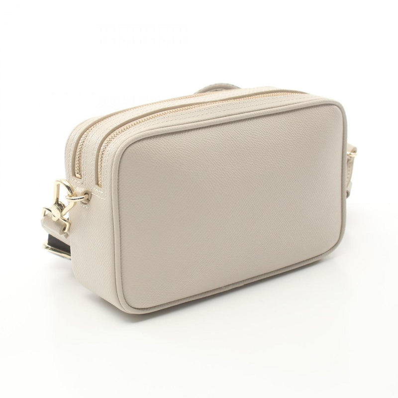 Furla Beige Leather Shoulder Bag (Pre-Owned)